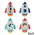 thumbnail image 3 of Big Dot of Happiness Blast Off to Outer Space - Astronaut Decorations DIY Rocket Ship Baby Shower or Birthday Party Essentials - Set of 20, 3 of 5