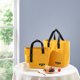 thumbnail image 5 of Bolso portátil del almuerzo de la prenda impermeable del bolso del aislamiento de la comida campestre de la capacidad grande del bolso del bento del bolso de la fiambrera, 5 of 5