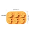 thumbnail image 4 of Oleegame Alphabet Cookie Cutters Halloween Silicone Cake Creative Pumpkin Doll Baking Suitable For DIY Cookies Cakes And Desserts Easily Create A Festive Atmosphere And Multi-color, 4 of 9