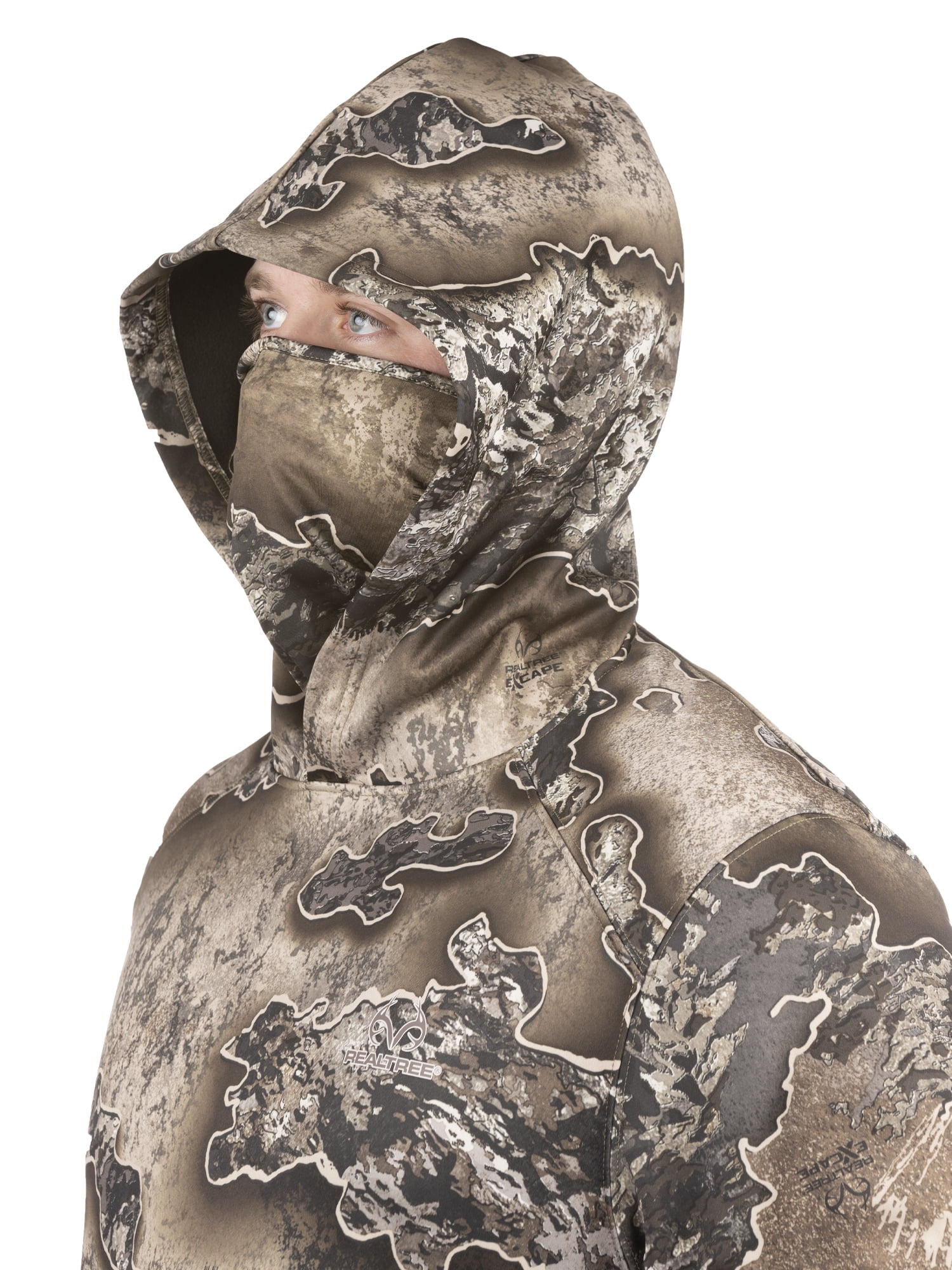 Realtree Mens Excape Arrowood Performance Hoodie