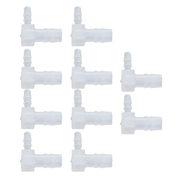 Degree Hose Joint,10PCS Plastic Hose Joints Plastic Hose Fittings Barb Reducer Fittings Industry-Leading Standards