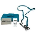 thumbnail image 6 of Vans Off The Wall Women's Jenna Faux Leather Perforated Crossbody Chain Wallet (Teal), 6 of 6