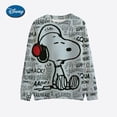 thumbnail image 5 of Sudadera con capucha para mujer, nueva moda de otoño/invierno, sudadera con estampado de dibujos animados de Snoopy Y2K, abrigo de cuello redondo, sudadera holgada de manga larga sin sombrero, 5 of 5