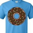 thumbnail image 4 of Inktastic Chololate Donut with Sprinkles T-Shirt, 4 of 5