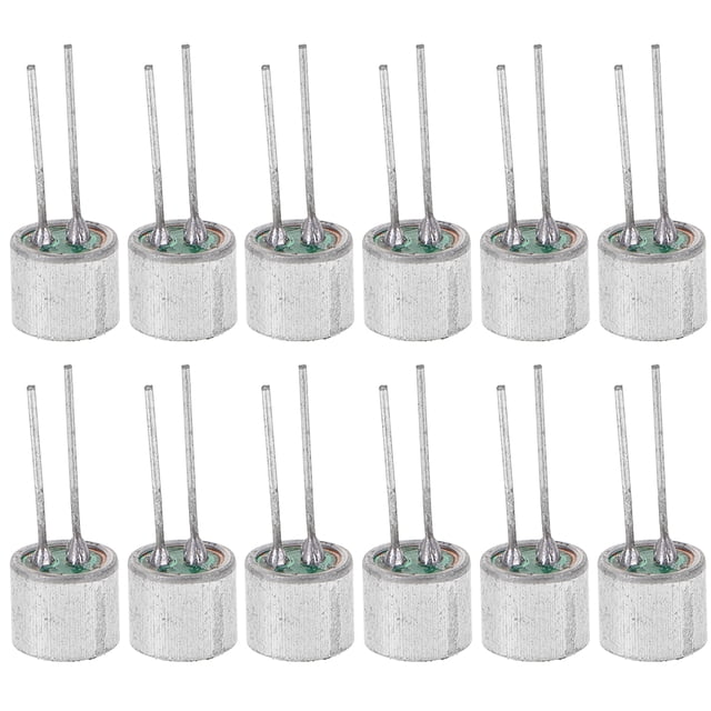Shisuyan Microphone Mini Copper for Various Settings 20Pcs 0.63X0.20X0.20in
