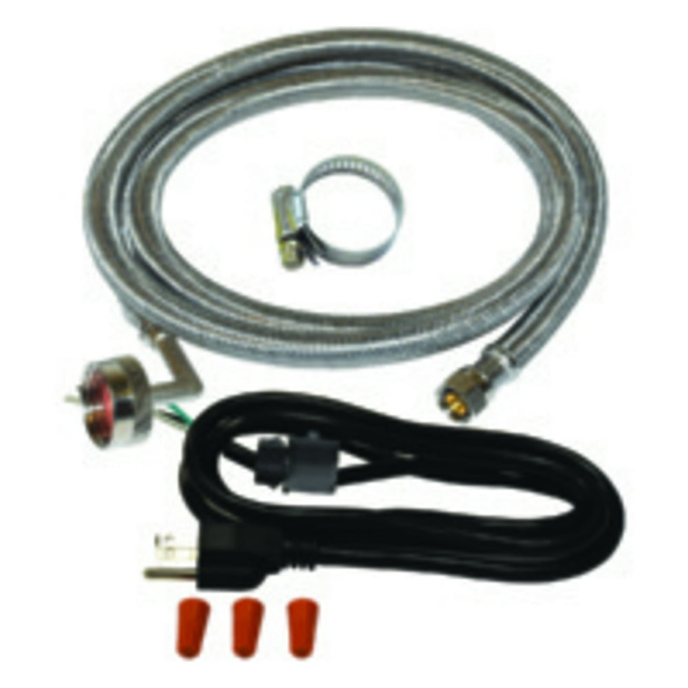 Eastman 41140 Deluxe Dishwasher Quick Connect Kit, 6 Ft Length, Silver
