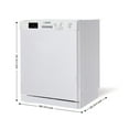 thumbnail image 2 of Equator 24" Front Control Full Size Dishwasher SANITIZE 14 Place Dual Spray E-Star, 2 of 11