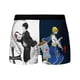 thumbnail image 4 of Calzoncillos tipo bóxer de seda transpirable Hunter-X-Hunter, ropa interior elástica para hombre, calzoncillos tipo bóxer 3D, 4 of 5