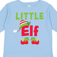 thumbnail image 4 of Inktastic Christmas Little Elf Boys or Girls Long Sleeve Toddler T-Shirt, 4 of 5