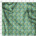 thumbnail image 4 of Soimoi Modal Satin Fabric Tropical Leaves Decor Fabric Printed Yard 42 Inch Wide, 4 of 5