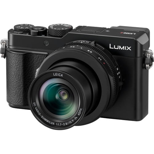 creatief autobiografie Aanhoudend Panasonic LUMIX DC-LX100 II Point and Shoot Digital Camera - Black  (DC-LX100M2) - Walmart.com