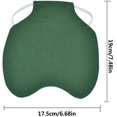 thumbnail image 2 of Delantal de pollo con una sola correa/chaleco de silla Protección de ala de pato de gallina Chaquetas de pollo estándar Delantales de gallina Accesorios para el cuidado de aves de corral 5 piezas-Verde ER, 2 of 5