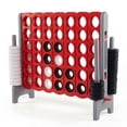 thumbnail image 1 of Costway Jumbo 4-to-Score 4 in A Row Board Game Set Outdoor Indoor Kids Adults Family Fun Gray + Red, 1 of 9
