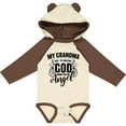 thumbnail image 3 of Inktastic My Grandma Was So Amazing God Made Her an Angel Boys or Girls Long Sleeve Baby Bodysuit, 3 of 5
