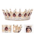 thumbnail image 2 of Tiara de boda, accesorio para el cabello de boda, diamantes de imitación, corona de boda, corona Achieve More, 2 of 8