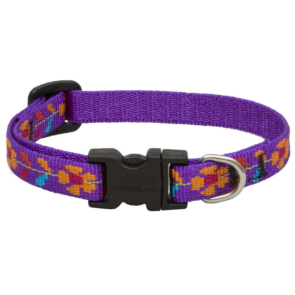 Lupine Collars and Leads 51134 1/2" x 812" Spring Fling Collar