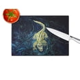 thumbnail image 4 of Gator Down Alligator Glass Cutting Board 12 in x 15 in, 4 of 5
