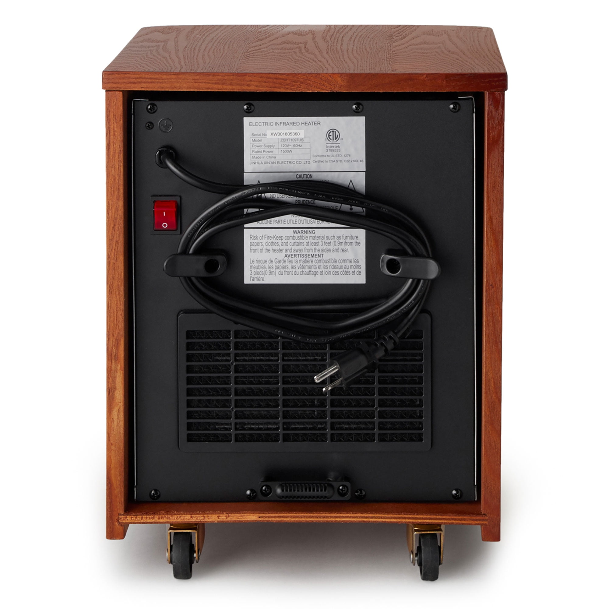LifeSmart LifePro 6 Element 1500W Electric Infrared Quartz Space Heater |  Walmart Canada