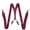 Burgundy, variant on Fashion Suspenders for Men Women 2.5cm Wide X-back 4 Clips Adjustable Elastic Trouser Braces Straps Gifts for Dad Husband