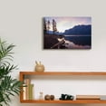 thumbnail image 6 of Epic Graffiti 'Lake Minnewanka 1' by Joe Reimer Photography, Canvas Wall Art, 18"x12", 6 of 8