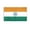 India 3x5 ft Polyester Flag, variant on AGAS India Stick Flag 4x6 inch mounted onto 11 inch Plastic Pole - Printed Single Sided on Polyester - Stitched Edges - Mini Indian Flag Ind Flag Indian Tricolour Tiranga.