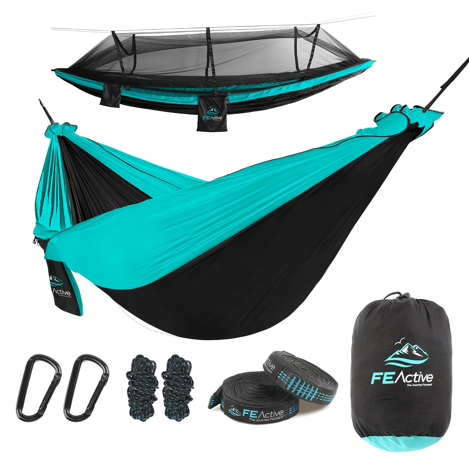 2 Person Outdoor Travel Hammock for Camping Hiking Backpacking Camping Hammock with Mosquito Net 