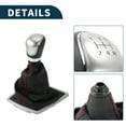 thumbnail image 4 of Unique Bargains Gear Shift Knob with Cover 5 Speed Manual Stick Shifter Knob for Ford MK3 MK4 MK7 2006-2011 Plastic, 4 of 6