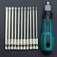 thumbnail image 3 of ROZYARD Torx Screwdriver Set/12pcs, Long Hexagonal Magnetic Screwdrivers Reliable Tools for DIY Enthusiasts and Mechanics, 3 of 6