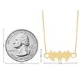 thumbnail image 5 of AFFY Tiny Batman Pendant Necklace in 14k Yellow Gold Over Sterling Silver, 5 of 7