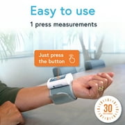 iProven Blood Pressure Monitor Wrist Cuff BP Monitor Batteries Included Bpm-337