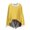 Yellow, variant on cocolona Womens Fall Tops Winter Fleece Warm Long Sleeve Shirts Fashion Solid Color Pullover Dressy Casual Blouses Christmas Gifts