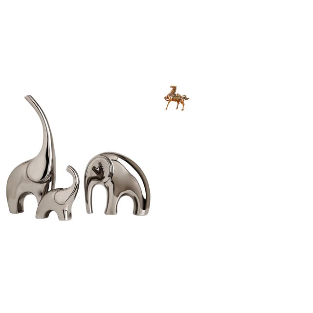 Estatua de elefante,Estatuas de elefantes de cerámica,figuras de elefantes,decoración,Figura de caballo,Adorno de caballo,escultura animal,decoración de escritorio,Figuras de caballos