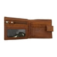 thumbnail image 3 of Adam Burke Natural Cow Leather Bi-fold Men's Wallet Tan 27AB02, 3 of 4
