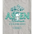 thumbnail image 3 of Peanuts - Snoopy Skiing Aspen Colorado -Toddler And Youth Short Sleeve Graphic T-Shirt, 3 of 6