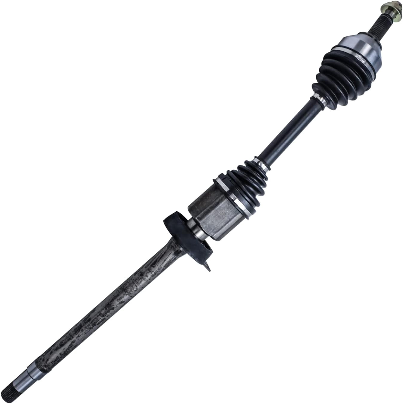 Detroit Axle - FWD Front 2pc CV Axles for Ford Flex Taurus Lincoln MKS Mercury Sable [Naturally Aspirated], 2 CV Axle Shafts Assembly Replacement