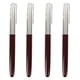thumbnail image 1 of 4X HERO 616 Pluma Con Capucha Y Portaplumas de Rojo Oscuro Vintage, 1 of 4