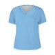 thumbnail image 4 of Fiudx Liquidación de Ofertas Flash Blusas Casuales de Manga Corta con Cuello En V Sólido a La Moda para Mujer, 4 of 4