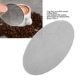 thumbnail image 4 of Filtro De Café De Metal, Filtro De Café De Disco Reutilizable De 62 Mm De Acero Inoxidable 2 Piezas Para Oficina, 4 of 7
