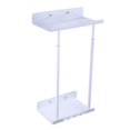 thumbnail image 4 of 38-75cm Carbon Steel Towel Rack Wall Mount Bracket Adjustable Height Multicolor, 4 of 8