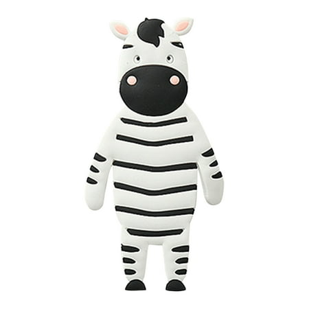 

NEGJ Creative Cartoon Animal Shape Hook Fun Soft Glue Seamless Sticky Hook