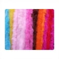 thumbnail image 4 of kurtrusly 5 Pieces 2M Christmas Feather Colorful Ribbon Xmas Tree Artificial Plume Dress Shawl DIY Craft Ornament for Decor Red, 4 of 8