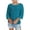 Sky Blue, variant on Bovemsi Womens Sweaters Women's Crew Neck Sweater With Flared Sleeves Vertical Striped Color Matching Fall Sweaters