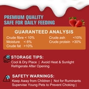 Freeze Dried Yogurt Dog Cats Treats with Strawberry Blueberry Cranberry Mixed Flavours 100g, High Protein Yogurt Snacks for Cats Dogs Training