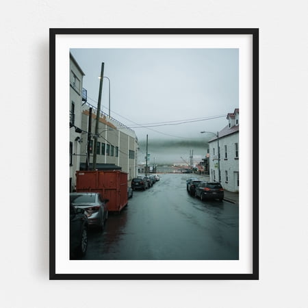 Becks Cove, St. John's - St. John's Newfoundland and Labrador Canada Photography Black Framed Wall Art Print 16 x 20 inches
