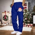 thumbnail image 2 of Men's Casual Hop Track Pants Solid Color Workout Joggers With Pocket and Design for Comfortable Stylish Wear, 2 of 4