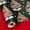 Green - Christmas Tree and Bow, variant on Christmas Wrapping Paper, Reversible Bear, Foxes have Christmas Design Gift Wrapping Paper Suitable for Holiday, Mini Roll (17 Inch X 32.8 Feet)