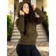 thumbnail image 4 of Sudadera Mujer Capucha Y Cierre Con Interior Térmico Abrigo, 4 of 5