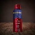 thumbnail image 2 of Spray corporal Old Spice Captain sin aluminio para hombre, 150 ml x 3, 2 of 6