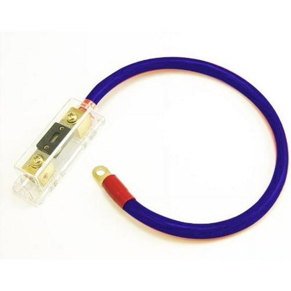 Absolute ANLPKG0BL Power Cable and In-Line ANL Fuse Kit (Blue)