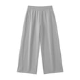 thumbnail image 6 of Nfurl Womens Barrel Sweatpants Elastic Waist Baggy Sweatpant with Pockets Wide Leg Pants Casual Sweat Pants Trousers for Going Out Workout Yoga Gray,XL, 6 of 9